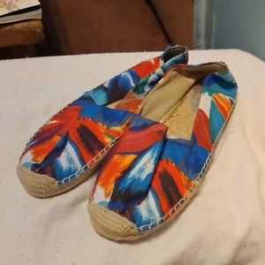 Sam Edelman Lynn Tropical espadrilles sz 10